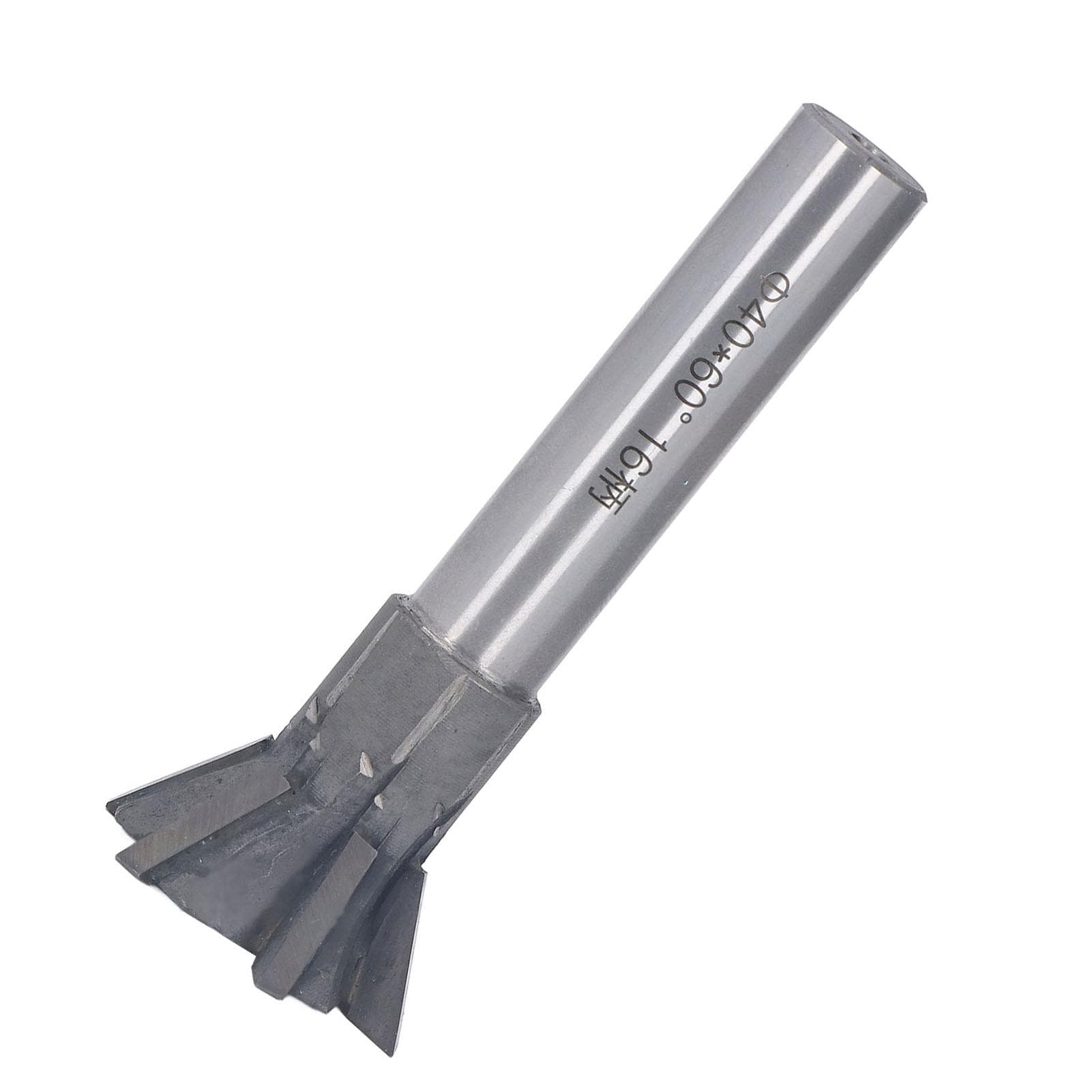 60 Degree Dovetail Cutter 6 Flute Fast Drilling Speed Carbide Milling Cutter with Universal Shank