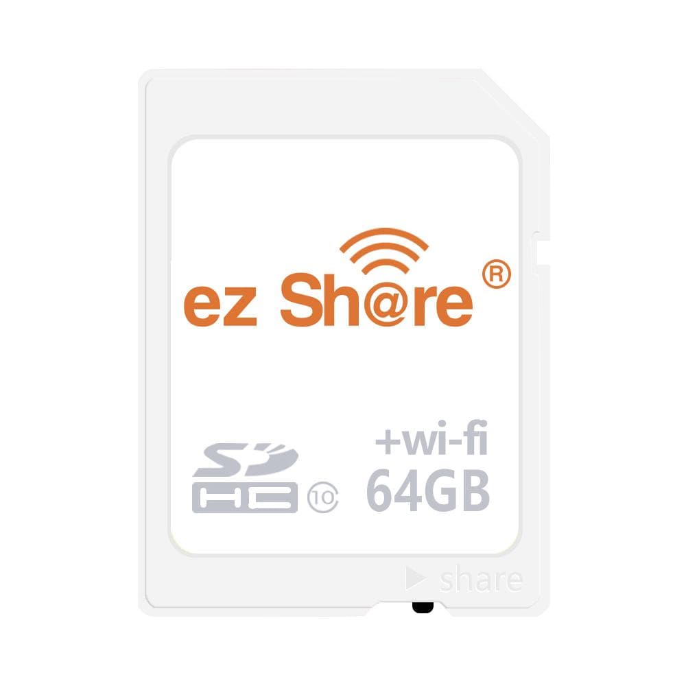EZ share SD Card Wireless WiFi Share Card Flash Card Class 10 64GB white