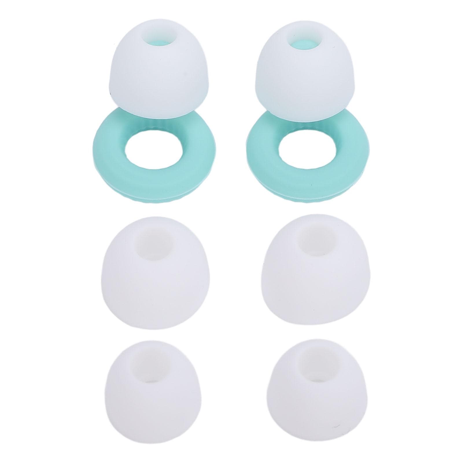 2 Pair Silicone Earplugs for Sleeping Noise Cancelling Washable Noise Reducing Ear Plugs with Ear