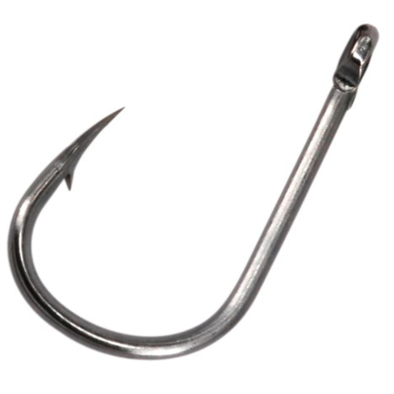 1000pcs Barbed Fishing Hooks 3 to 12 Sizes Steel Fish Hook with Barb Fishing Accessories for
