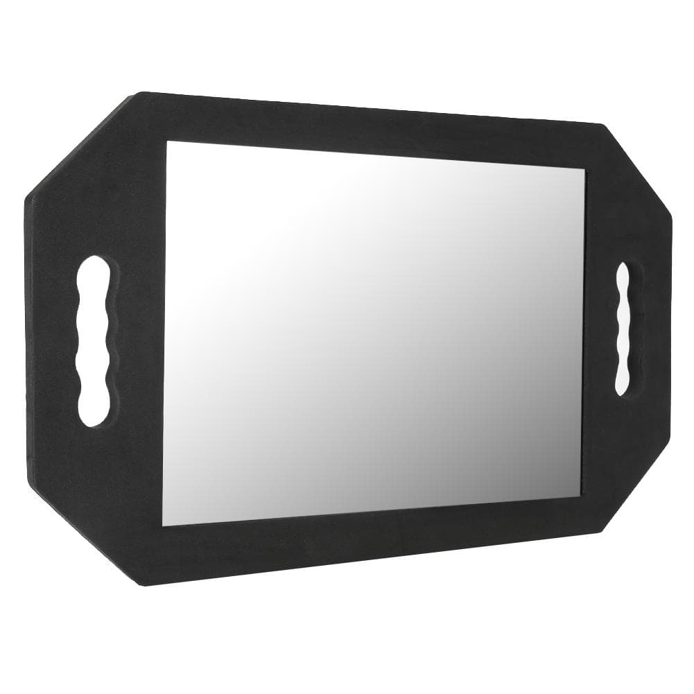 Professional Hairdresser Back Mirror for Hair Salon Barber Two Handed Beauty Salon Mirror black