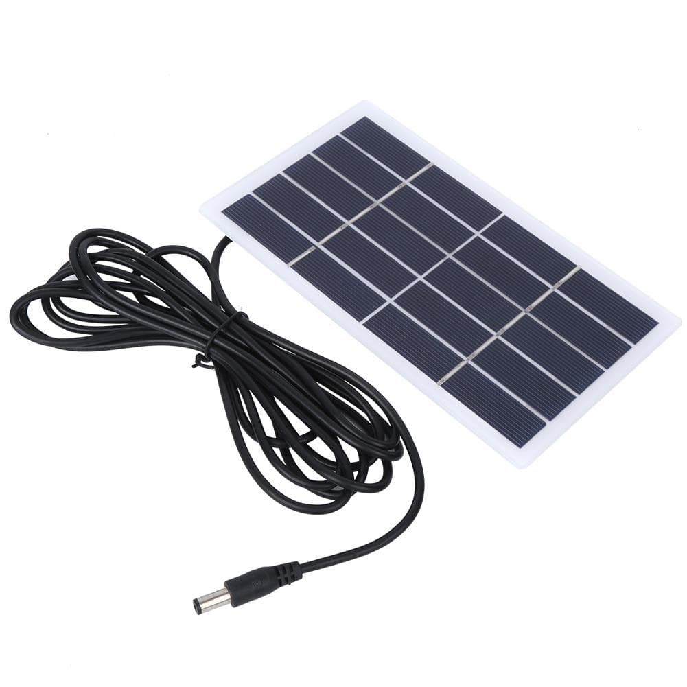 2W 5V Polysilicon Solar Power Battery Panel with DC Interface Charging for 3.7V Battery Outdoor