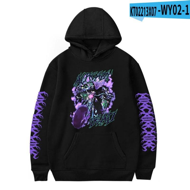 Black Hoodies Juice WRLD Men Women Sweatshirts M