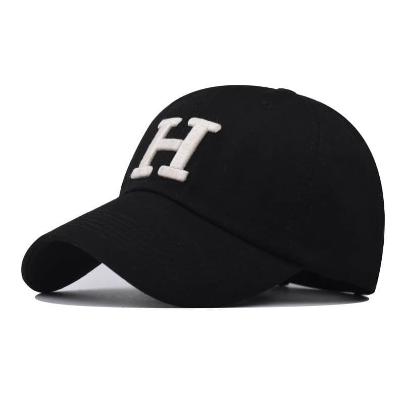 2023 Washed Cotton Letter H Baseball Cap Snapback Hat For Men Women Dad Hat Embroidery Casual hats Casquette Hip Hop Caps 54-60cm