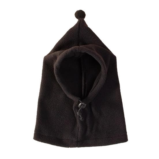 Pet Transformer Hat Adjustable Drawstring Design Windproof Comfortable Warm Stylish Winter Pet Hat for Dogs S black