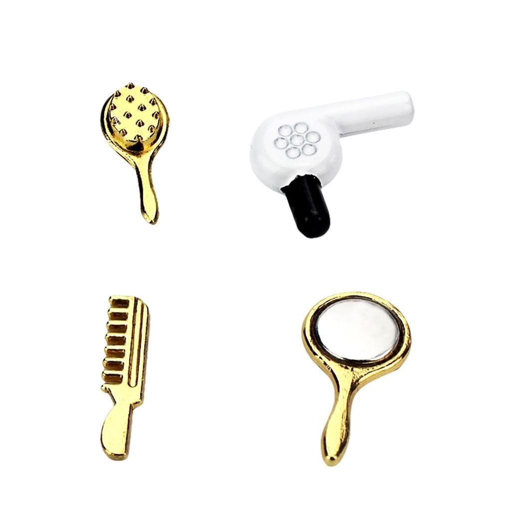 1:12 /1:6 Dollhouse Miniature Scene Model Hairdressing Tools Pretend Play Toy