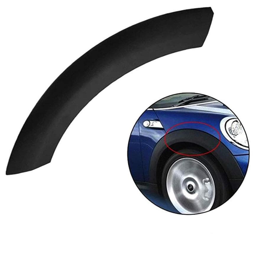 4Pcs Black Wheel Upper Fender Flares Arch Cover Trim for Mini Cooper 2002-2008