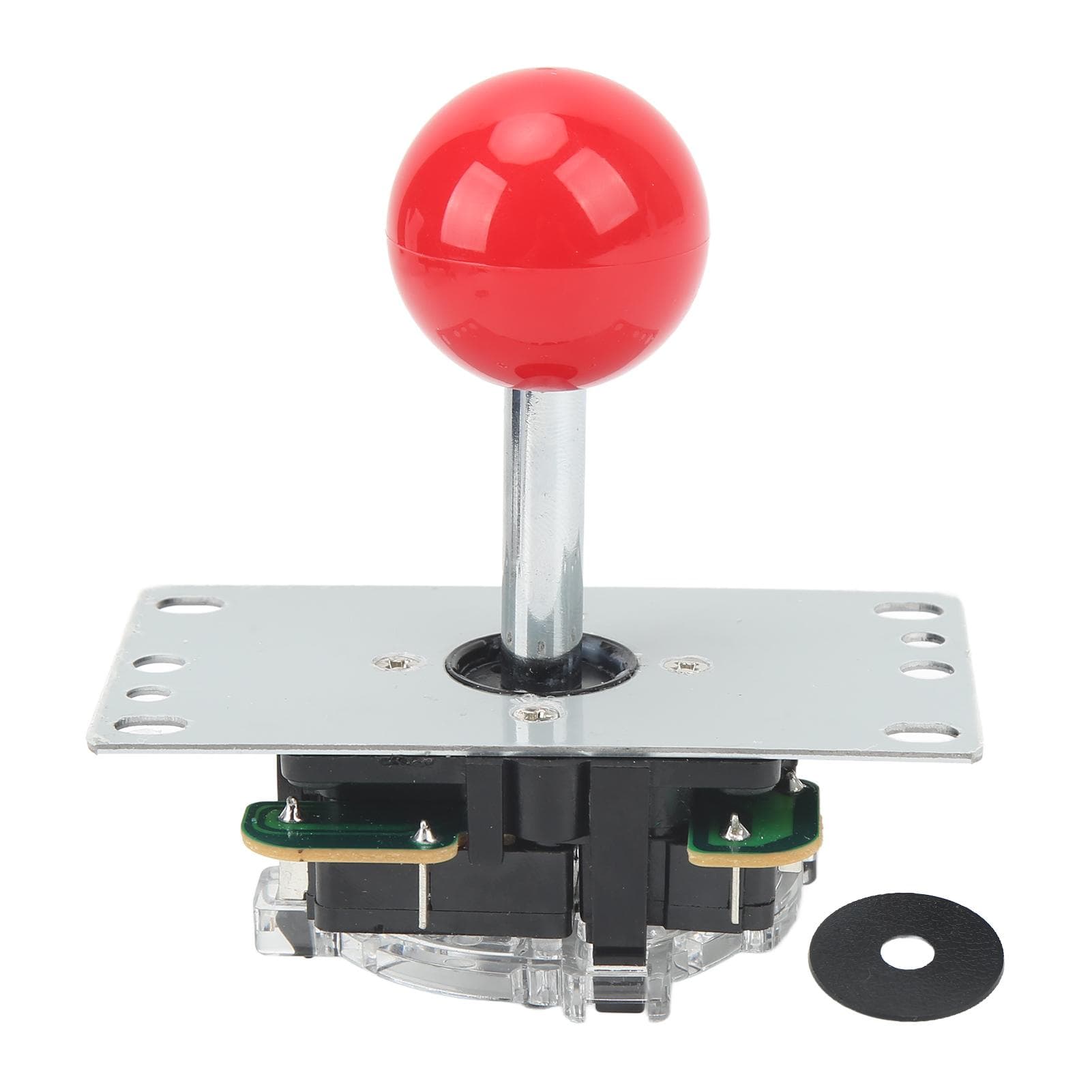 Arcade Joystick Gamepad DIY Joystick Arcade Game Fighting Stick Replacement Parts Pin Circuit Board red