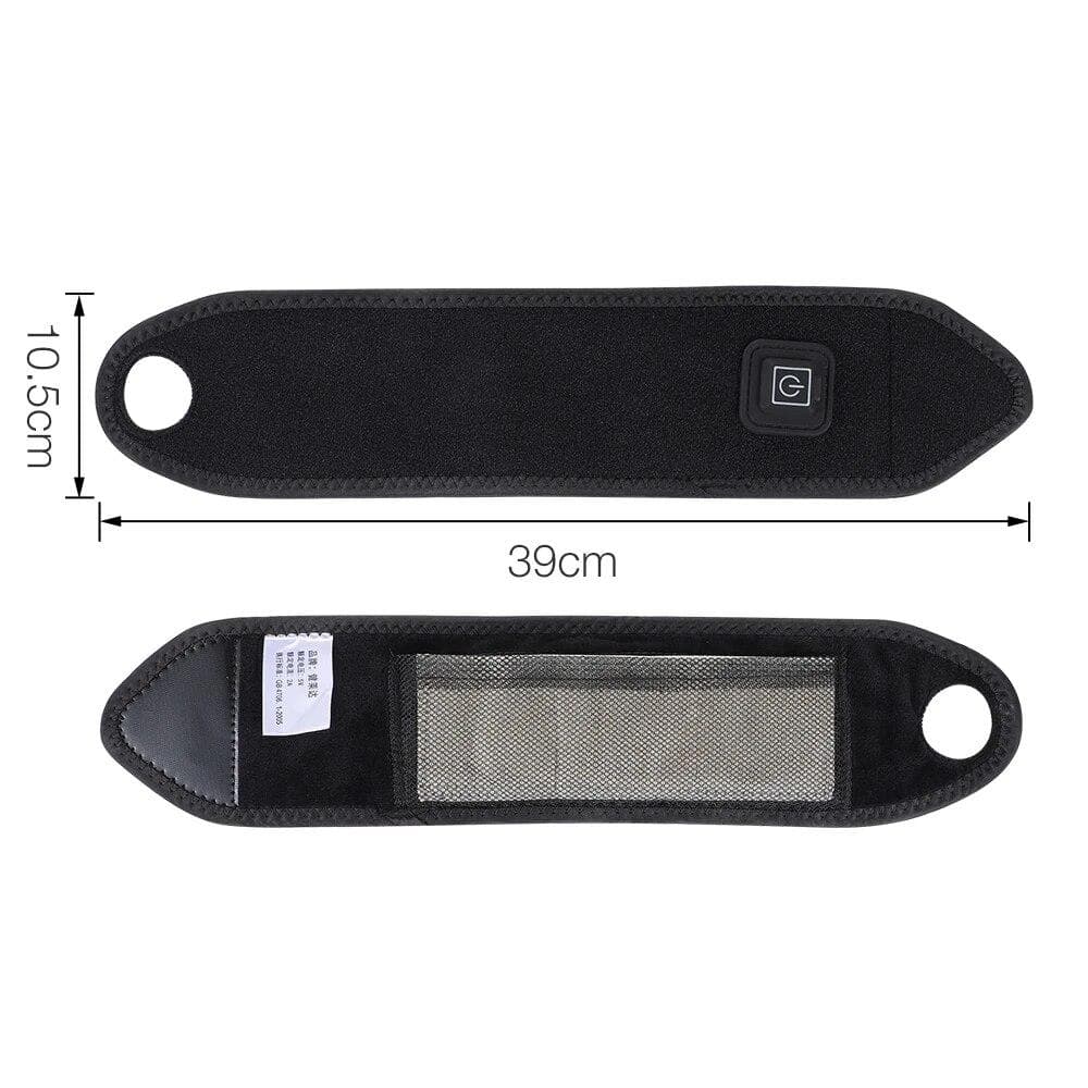 Heating Wrist Massager Brace Warm Arthritis Pain Relief Wristband Hot Compress Physiotherapy Device Fitness Wrister Joint Care CHINA black
