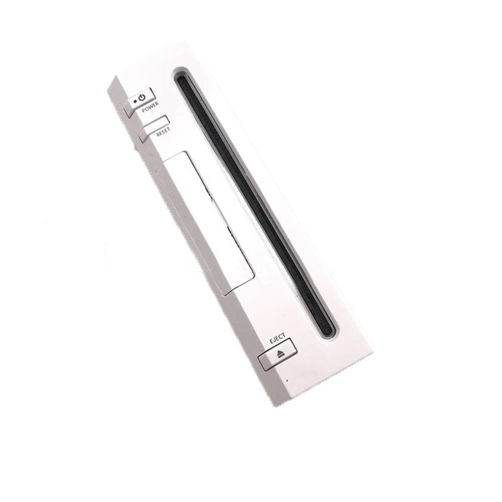 White Front Cover Face Plate For Nintendo Wii