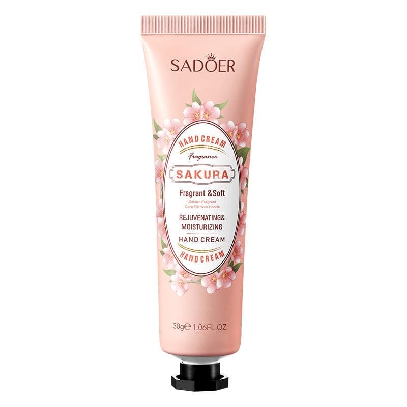 New Plant Extract Hand Cream Moisturizing Brightening Skin Care Anti-wrinkle and Anti-wrinkle Hand Cream Sakura