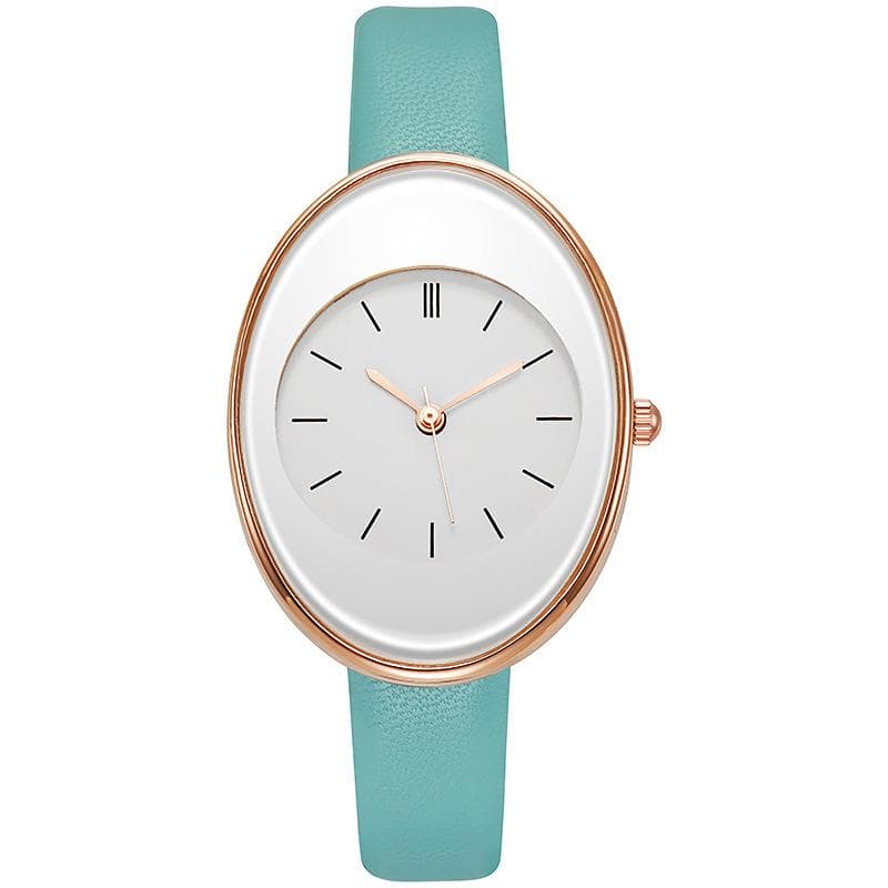 Women's Watch Personality Simple Belt Quartz Wristwatch OneSize sky blue