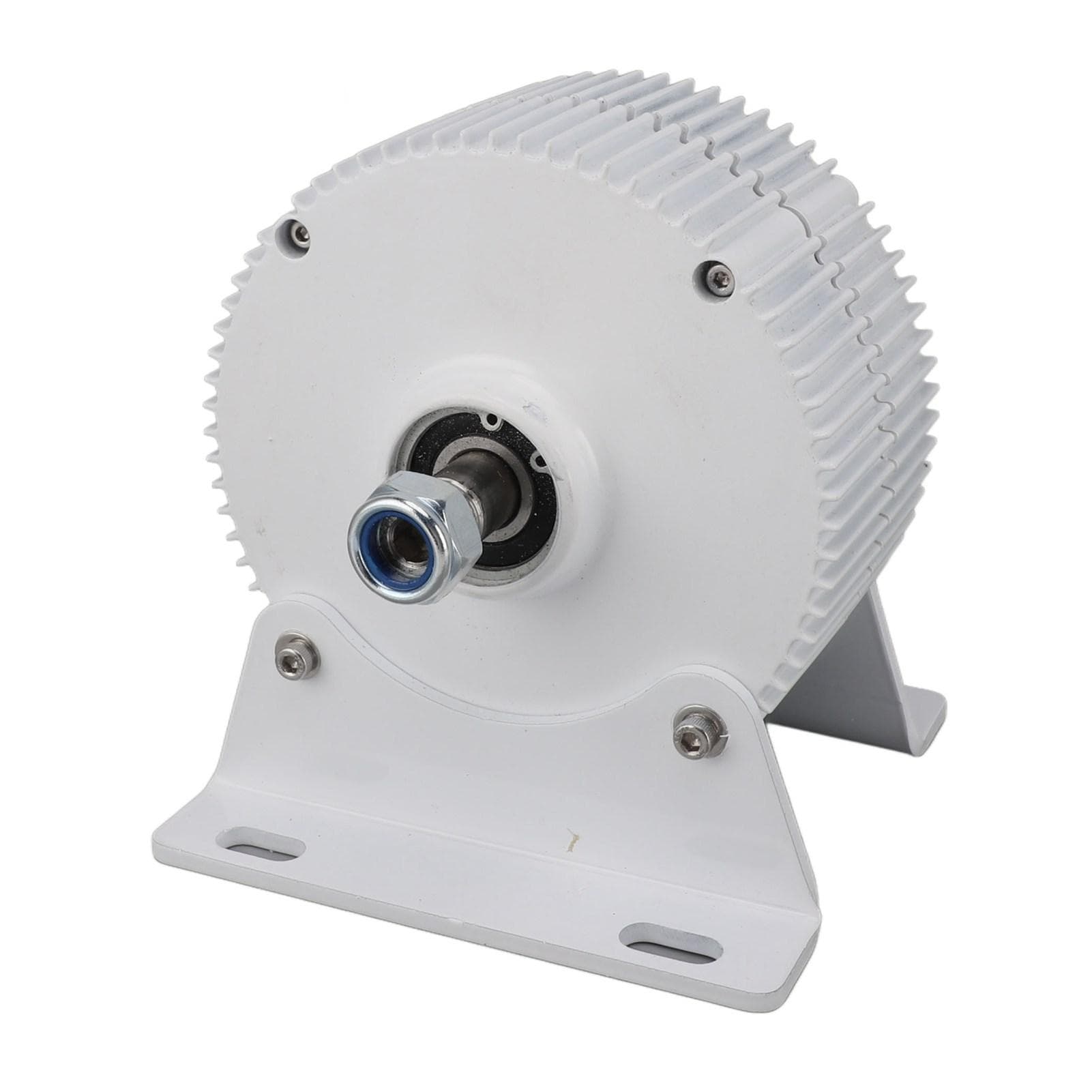 3 Phase Alternator Dual Shaft Permanent Magnet Synchronous Generator with Base for Wind Turbines