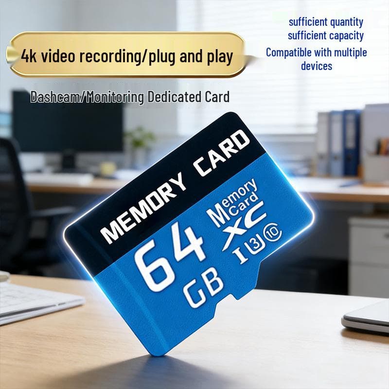 Multicapacity Memory Card: 8GB TF, 16GB, 32GB, 64GB, 128GB - Suitable for Phones & Dash Cams 256MB - Standard Version