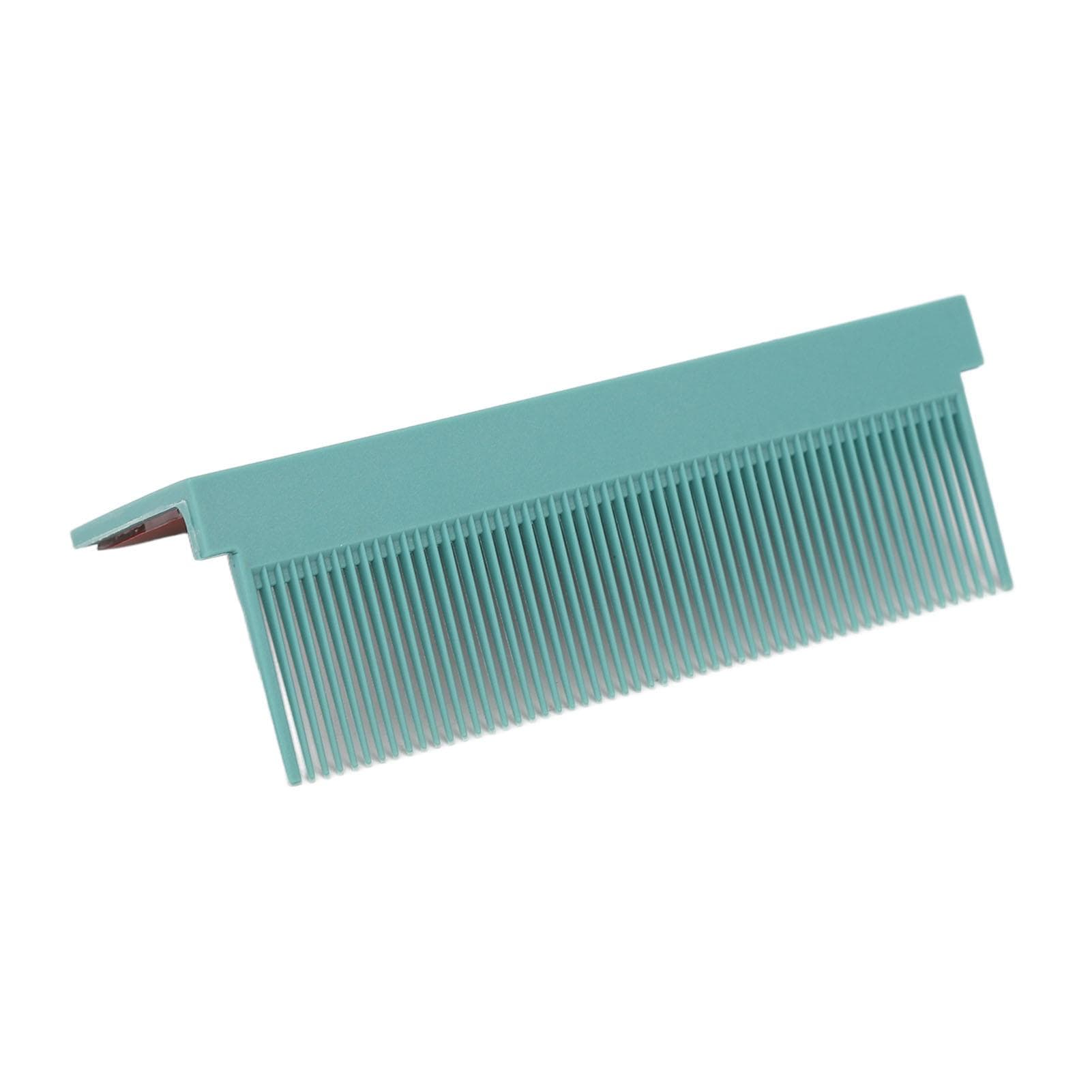 Carbon Fiber Hair Comb Hairdressing Styling Accessories for Hair Straightener Electric Hair Splint green
