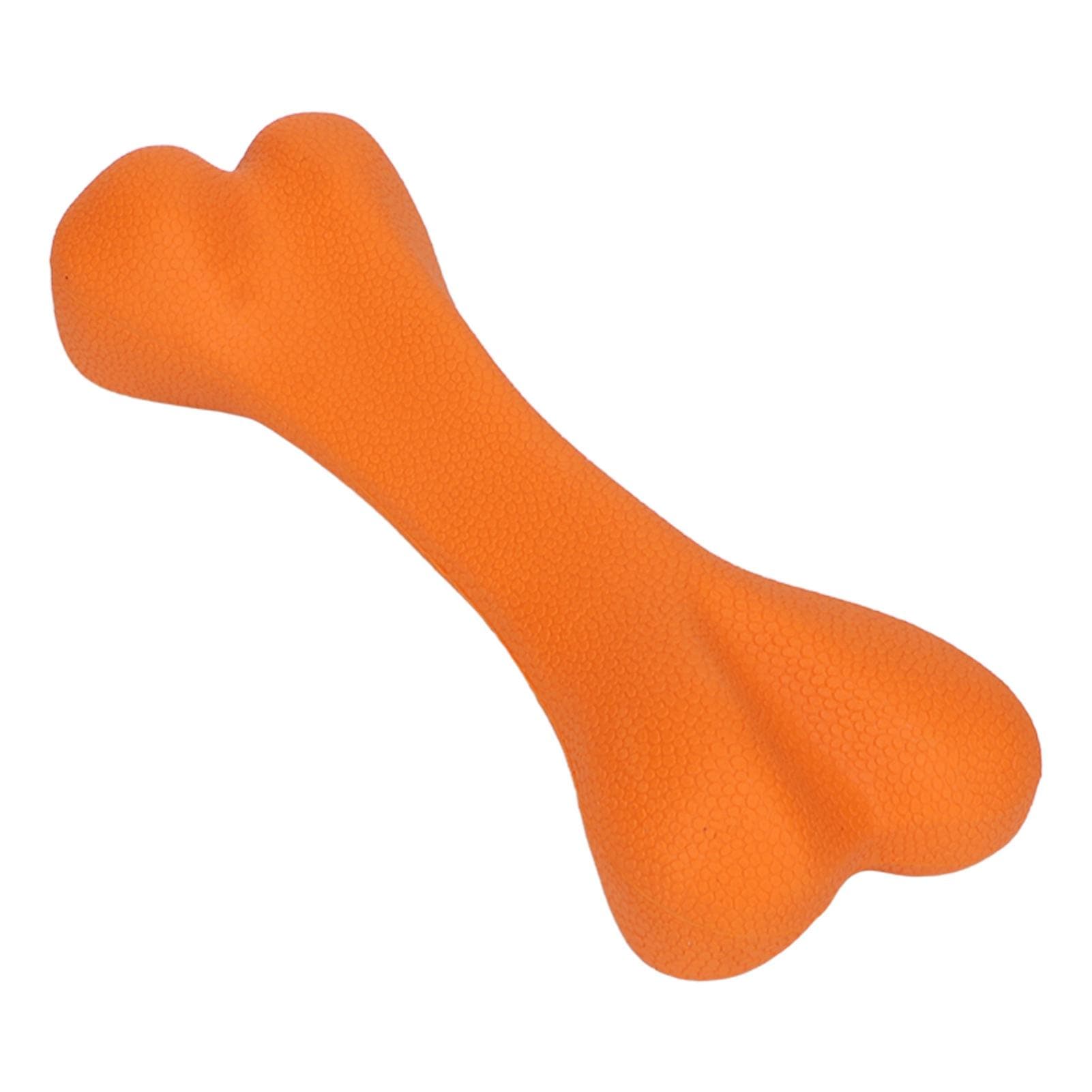 Dog Bone Toy Rubber Bite Resistant Teeth Grinding Cleaning Durable Indestructible Dog Chew Toy for S