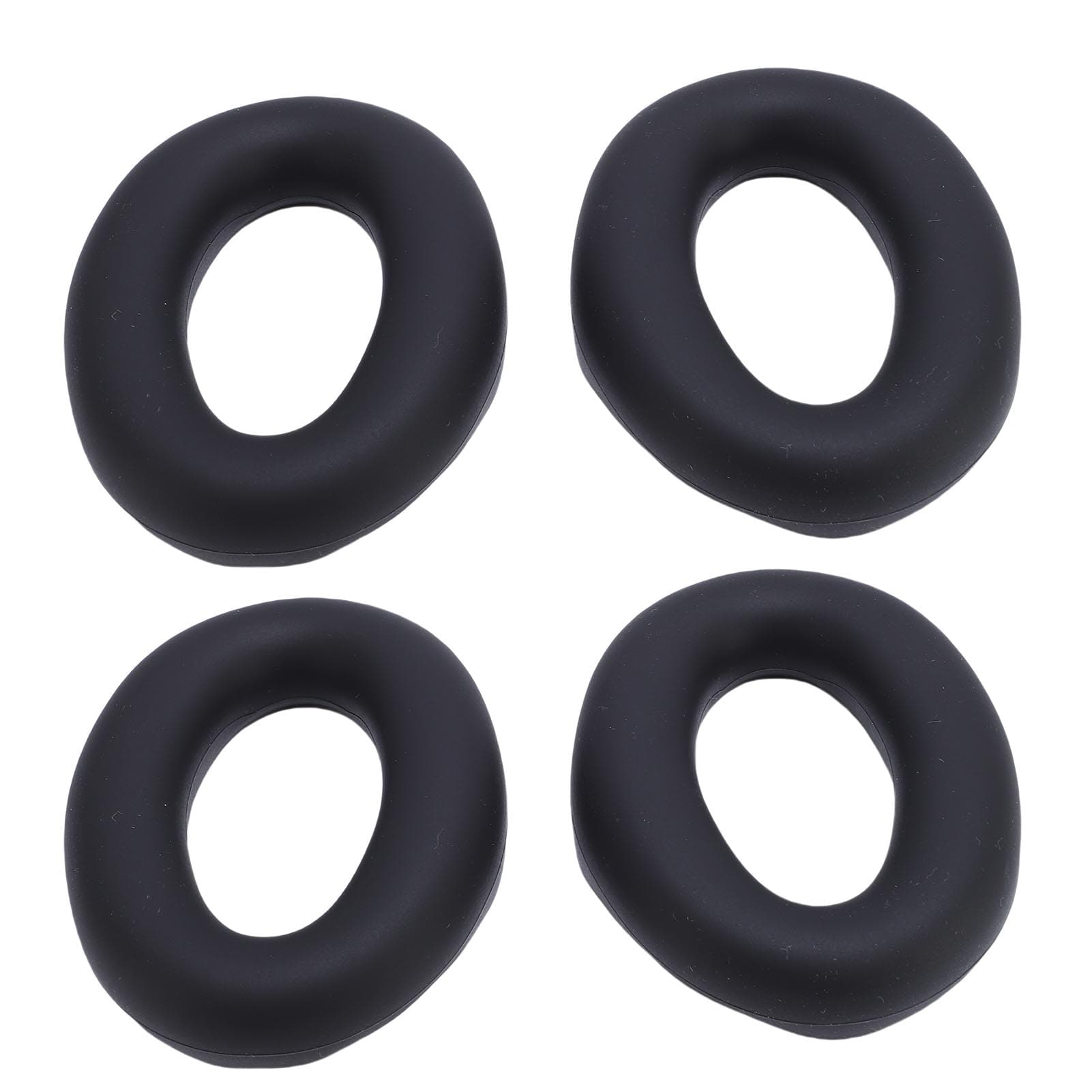 2 Pair Ear Muffs Earpads Hearing Protector Replacement Cushion Foam Pads for QC Ultra Headphone black