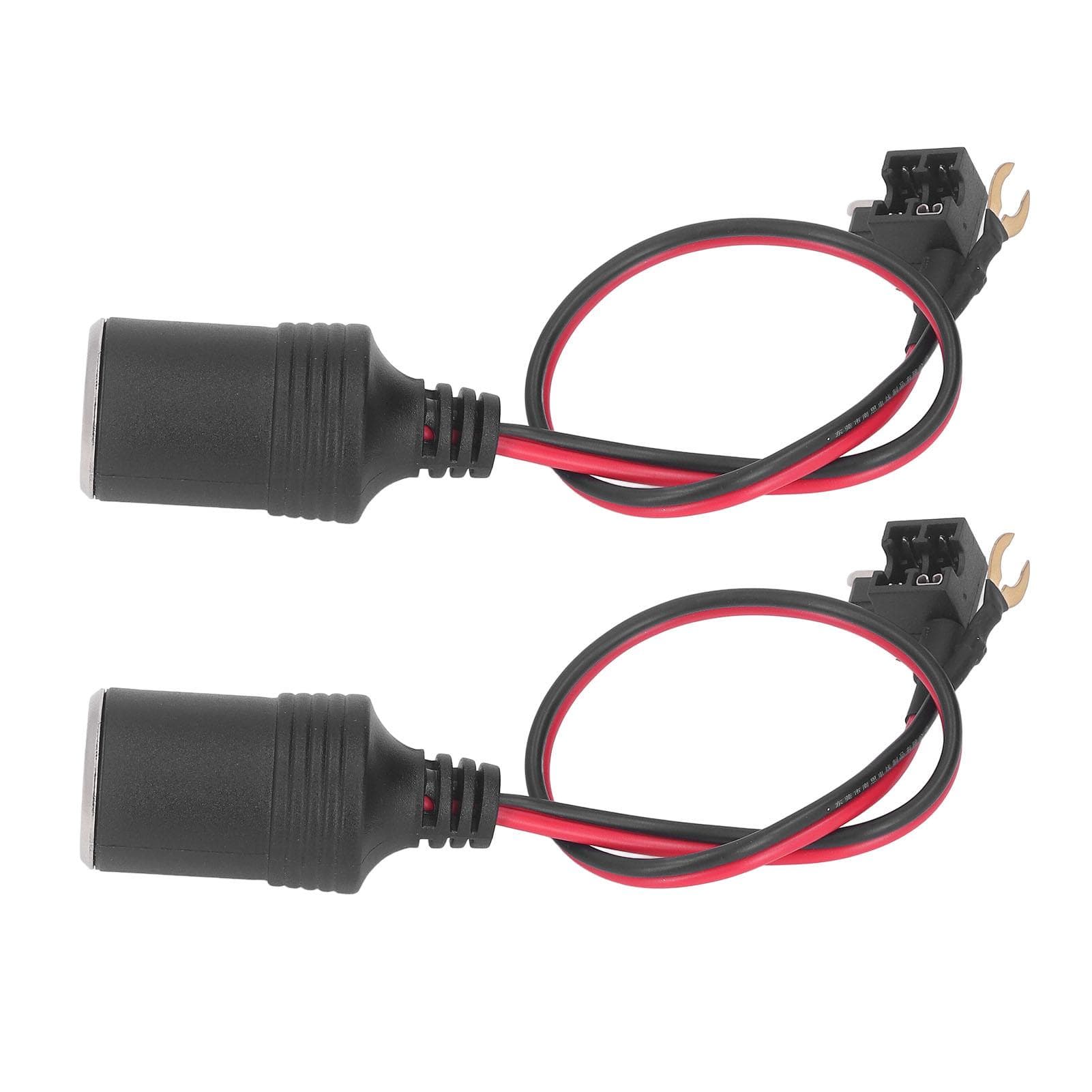 Pair Car Cigarette Lighter Female Socket Connector Adapter DC 12?24V Replacement for Mazda