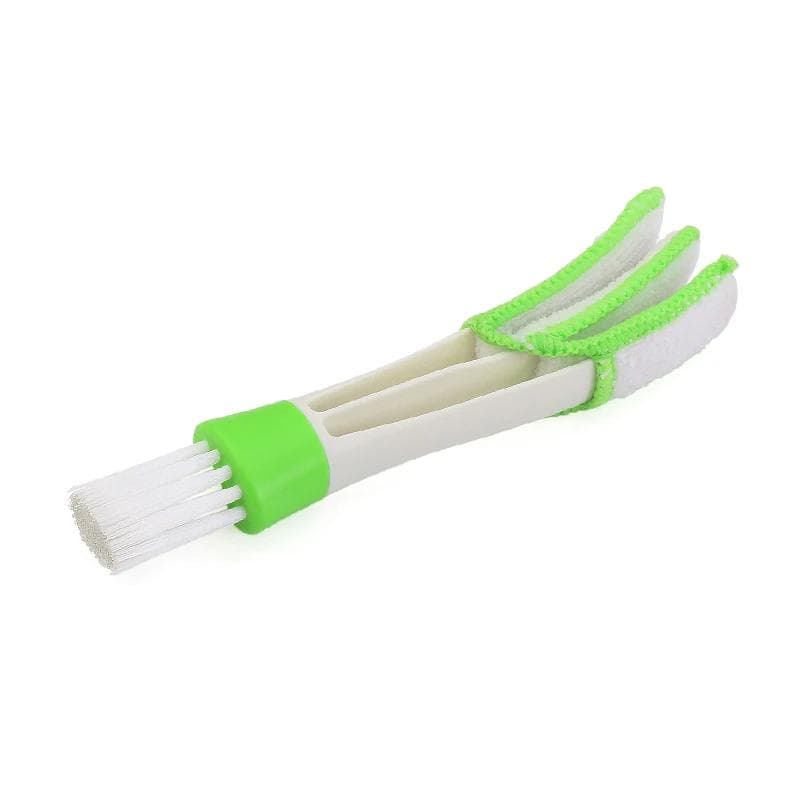1PCS car cleaning brush Accessories for Volkswagen VW Golf 4 6 7 GTI Tiguan Passat B5 B6 B7 CC Jetta MK5 MK6 Polo 2*16*2.5CM green