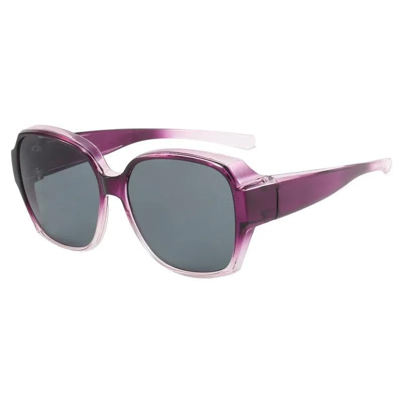 1PCS UV400 Sunglasses Women Men Fit Over Prescription Reading Glasses Outdoor Eyewear polarized light