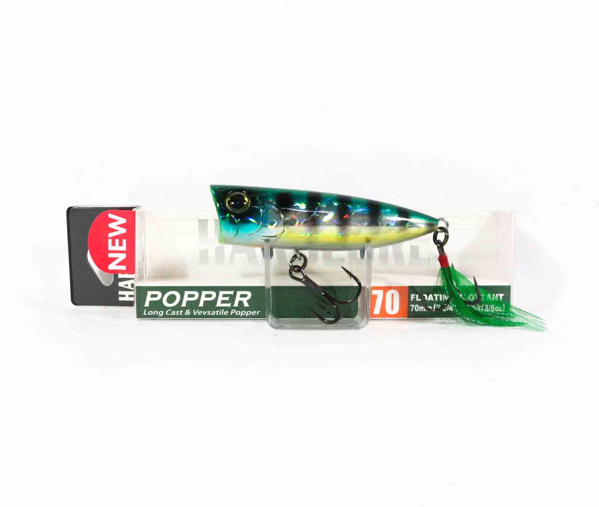 Yo Zuri Duel Hardcore Popper 70F Floating Lure R1379-HBG (6869)