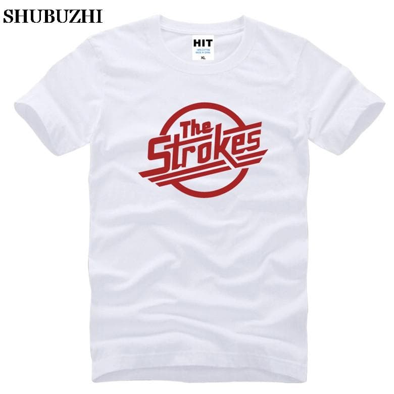 The Strokes T Shirt Unisex Indie Rock Band Unisex T-shirt Short Sleeve Cotton Casual Music T Shirts Unisex Rock Clothing Tops Tee Unisex T-shirt XL