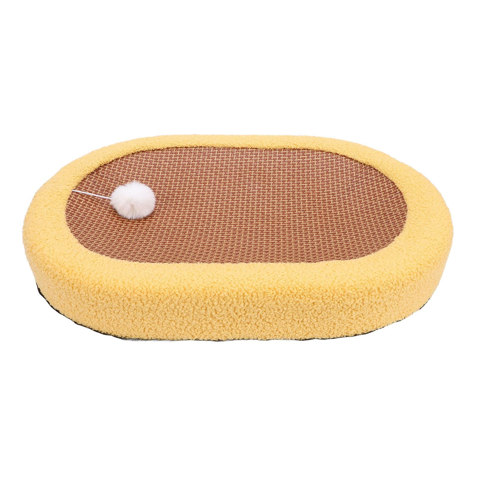 Cat Scratch Bed Oval Cat Cat Scratching Board Lounge Furniture Protector for Indoor Cats Grinding