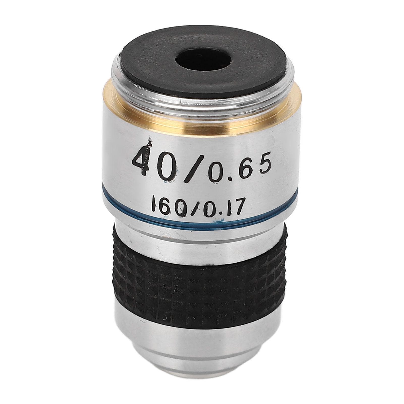 Microscope Objective Lens Biological 40X 185 Achromatic Universal Standard RMS Thread