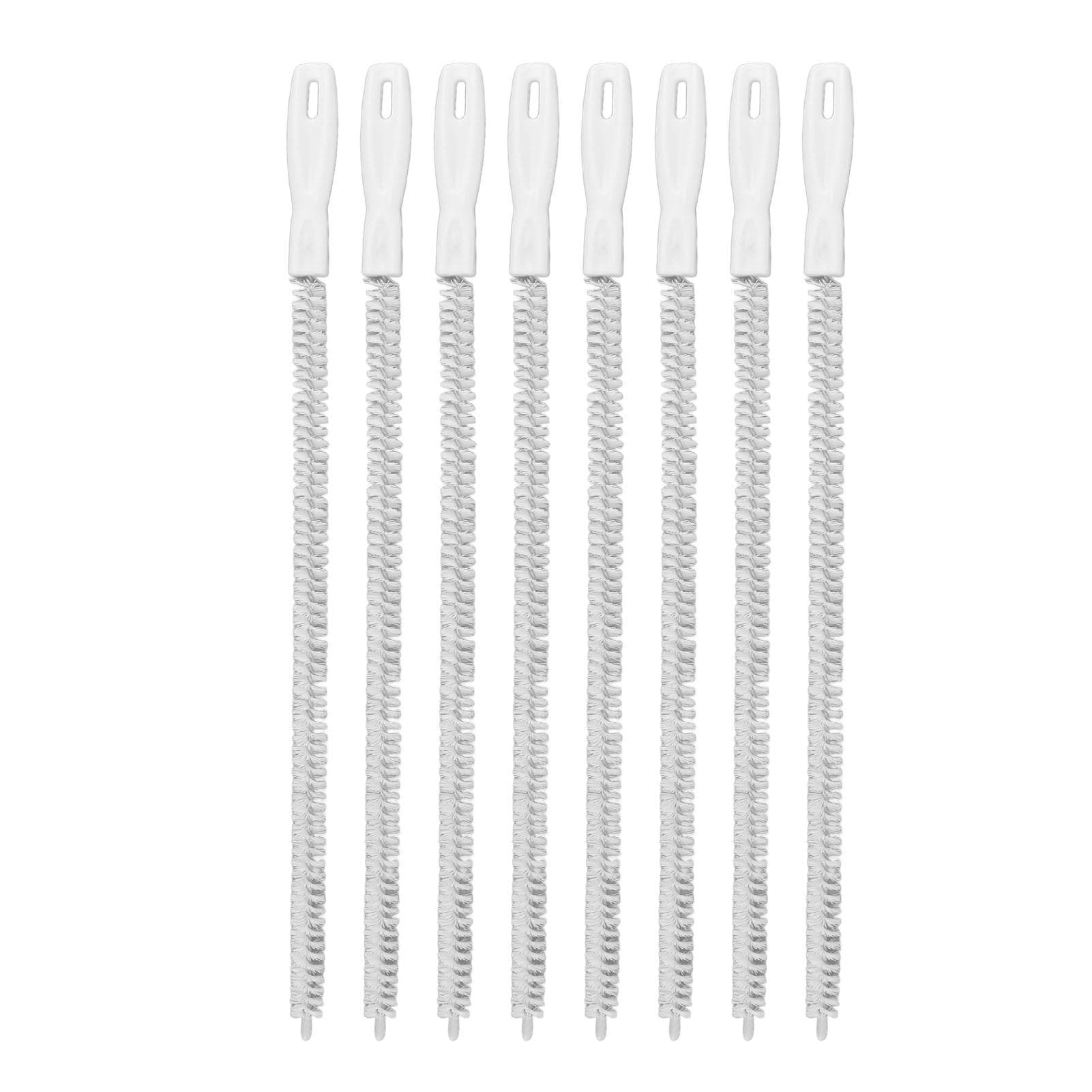 8pcs 45cm Drain Cleaning Brushes Flexible Removing Long Hair Sewers Pipe Cleaning Brush for Kitchen