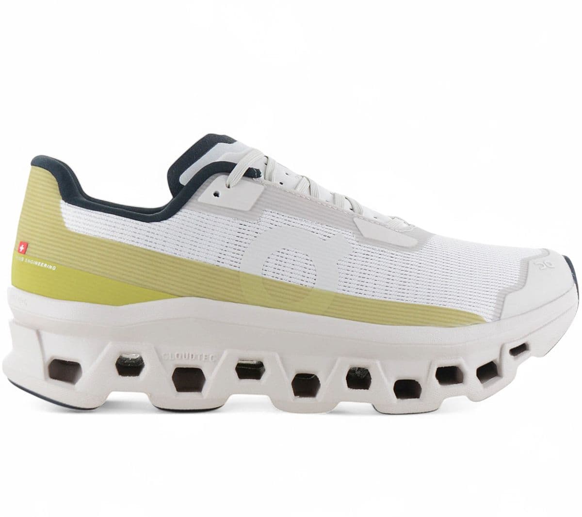 ON Running Cloudmonster Void - Men's Running Shoes Cloud Shoes Silver-Lense 3MF10673352 ORIGINAL EU 42.5 US 9 white