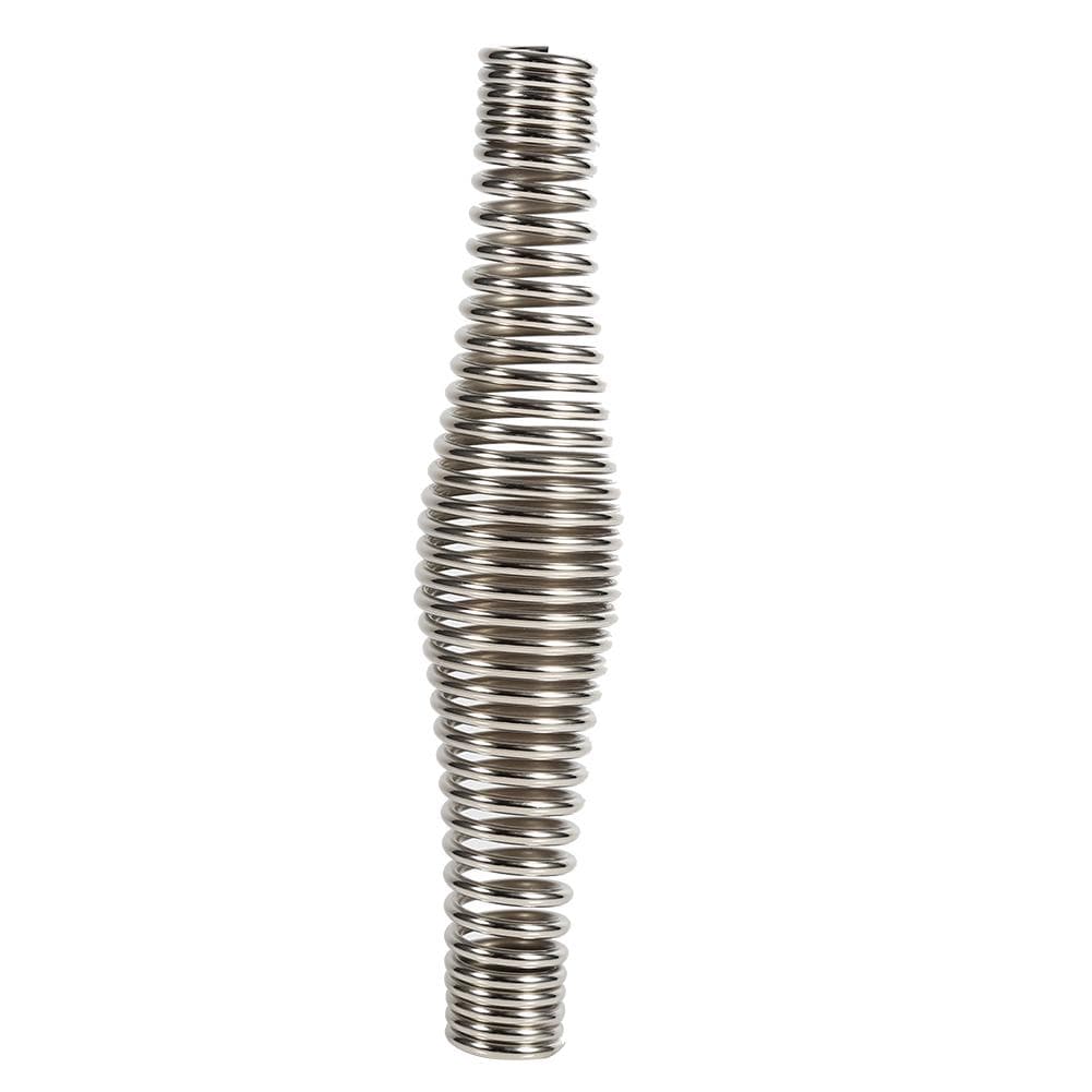 BBQ Pit Accessories Grill 5.5 Stainless Steel Handle Springs Furnace Stove Smoker 14CM white
