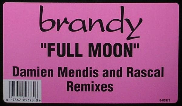12inch Record BRANDY Full Moon 085378 Atlantic 2001 US Rap HipHopRB Used