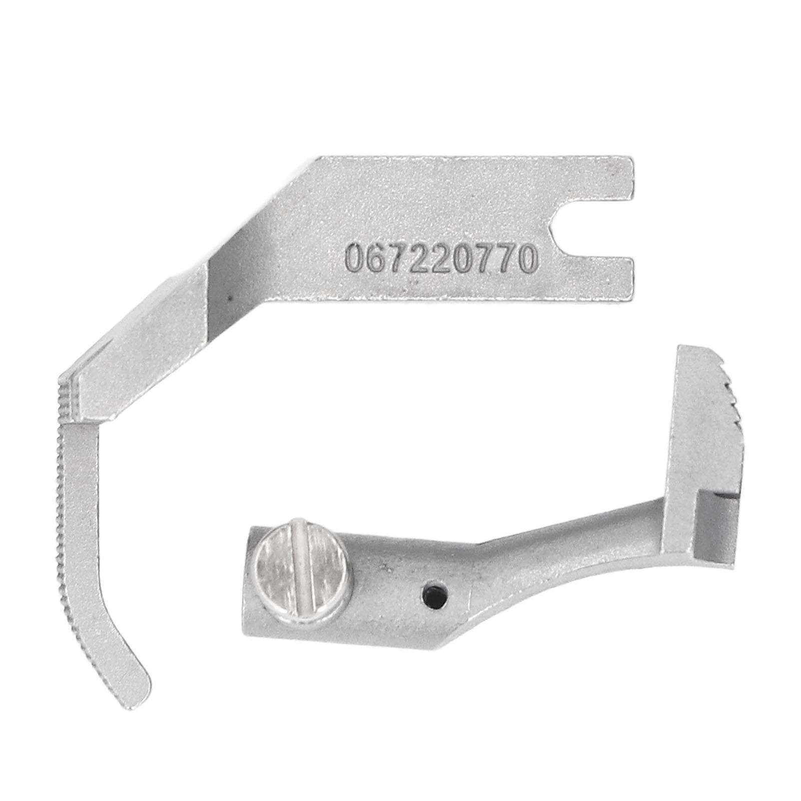 2 Pcs Sewing Machine Presser Foot 067‑22‑077‑0 067‑22‑069‑3 Stainless Steel Walking Foot Set for