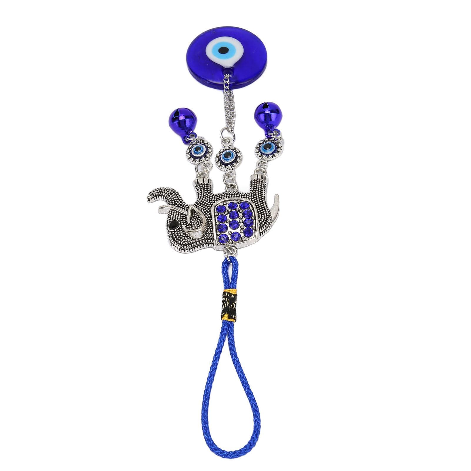 Blue Eye Hanging Ornament Stylish Good Luck Wealth Happiness Blue Eye Pendants for Home Office Car