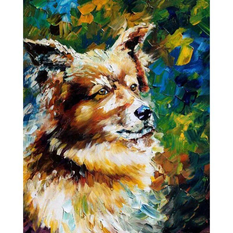 Full Round DIY Diamond Embroidery Animal 5D Diamond Painting Rhinestone Mosaic Decor 20X30CM