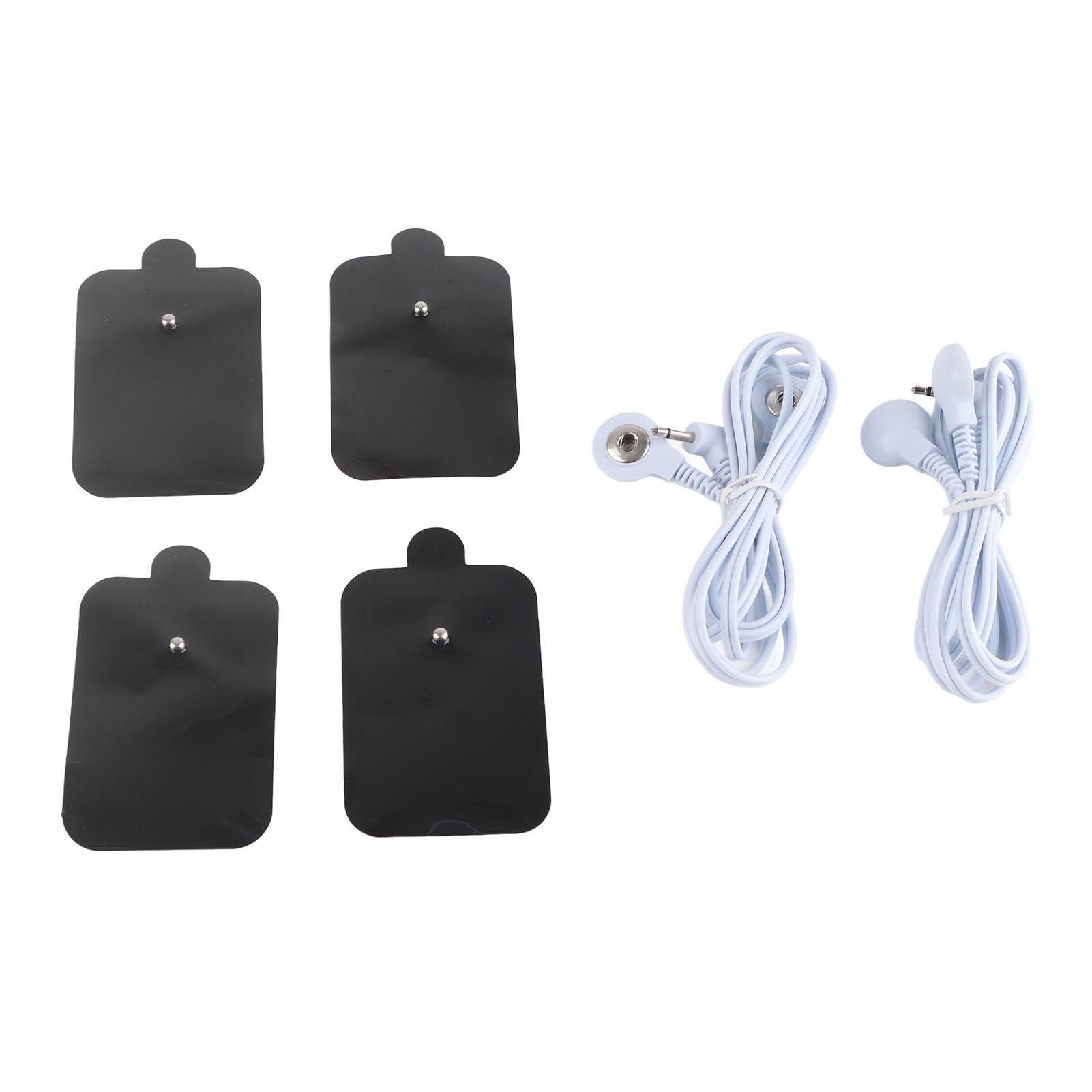 Pulse Massager Reusable Electric Unit Muscle Stimulator with Replacement Pads for Pain Reducing