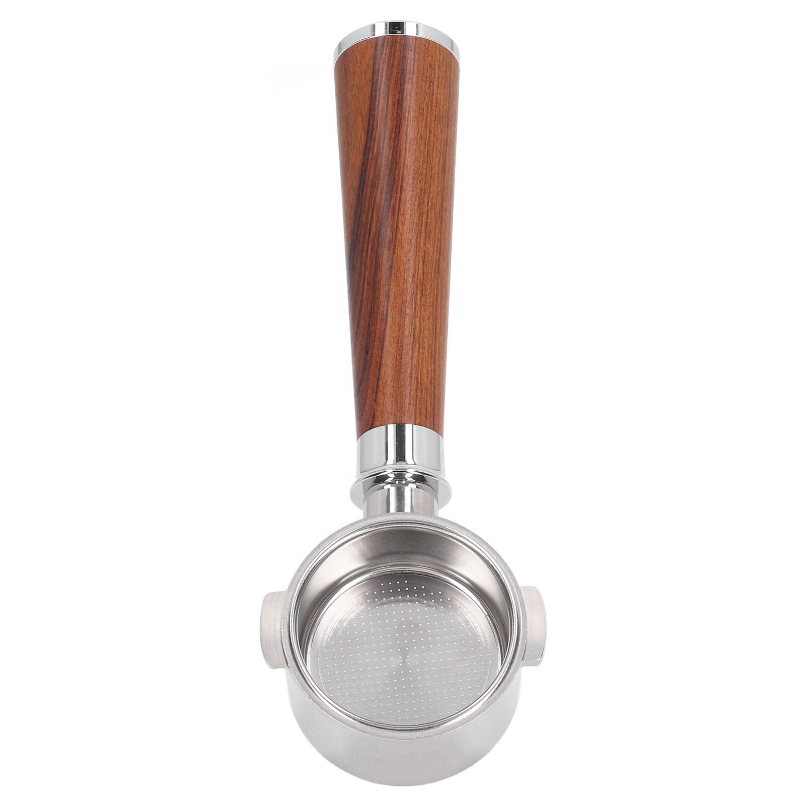 51mm Portafilter 2 Ears Bottomless Coffee Handle Stainless Steel for Delonghi ECO310 African Type A Red Acid Branch