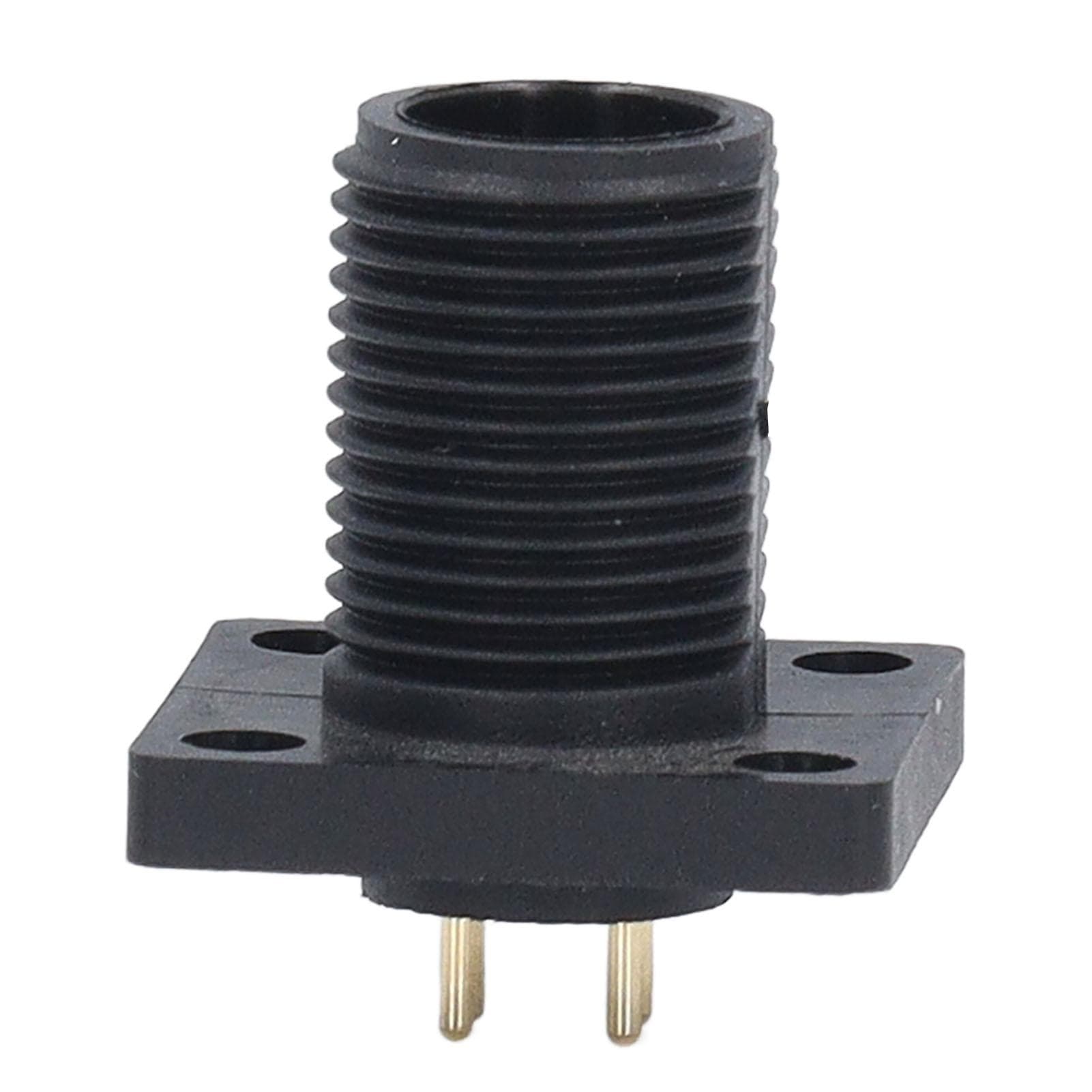 Pin Type Aviation Plug 4 Pin Threaded Square Shape IP67 PCB Panel Aviation Wire Connector Plug