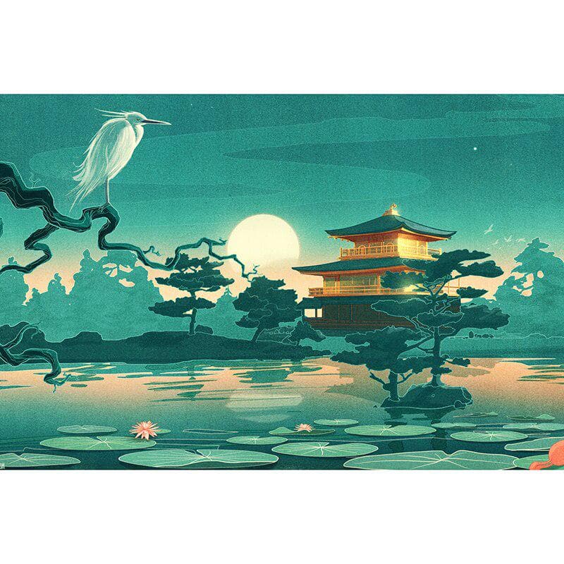 5D DIY Diamond Painting Poetic Scenery Diamond Embroidery Cross Stitch Needlework Gift 20X30CM