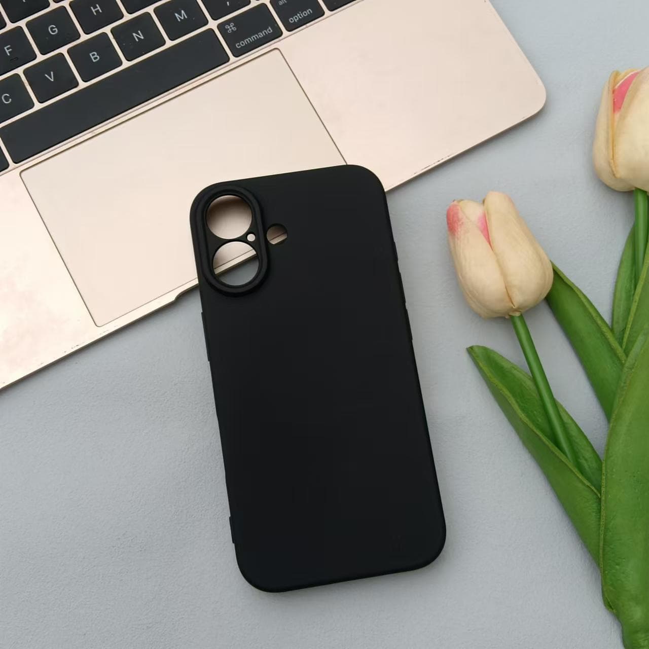 Suitable for Straight-edge Imitation Liquid Silicone Apple 16 Protective Cover Ultra-thin Iphone15promax Inner Velvet 14/13 Apple 11promax