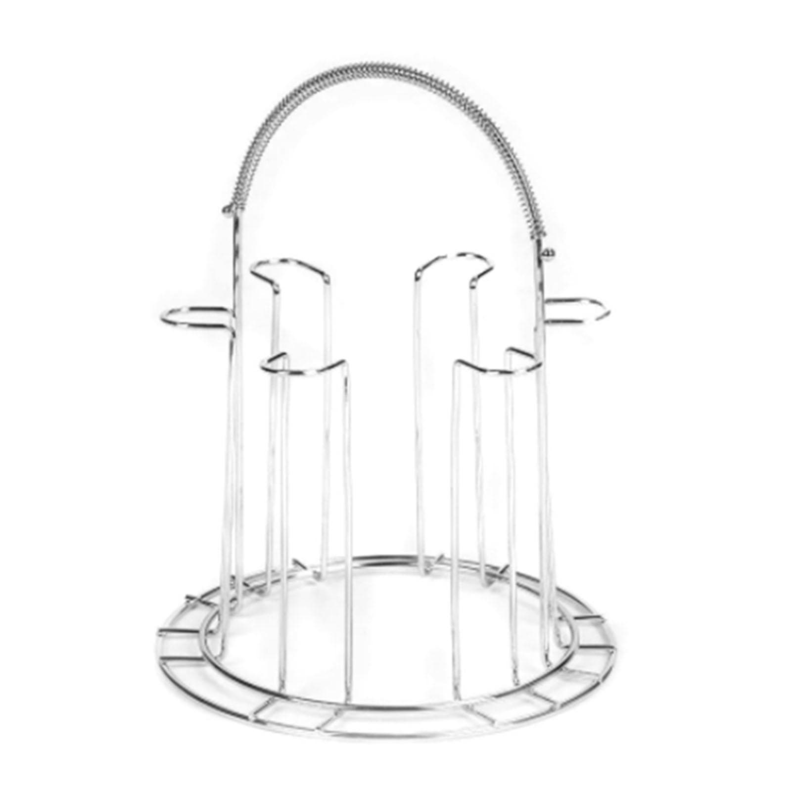 Glass Water Cup Rack Bracket Stainless Steel Household Draining Cup Storage Rack Holder for Party