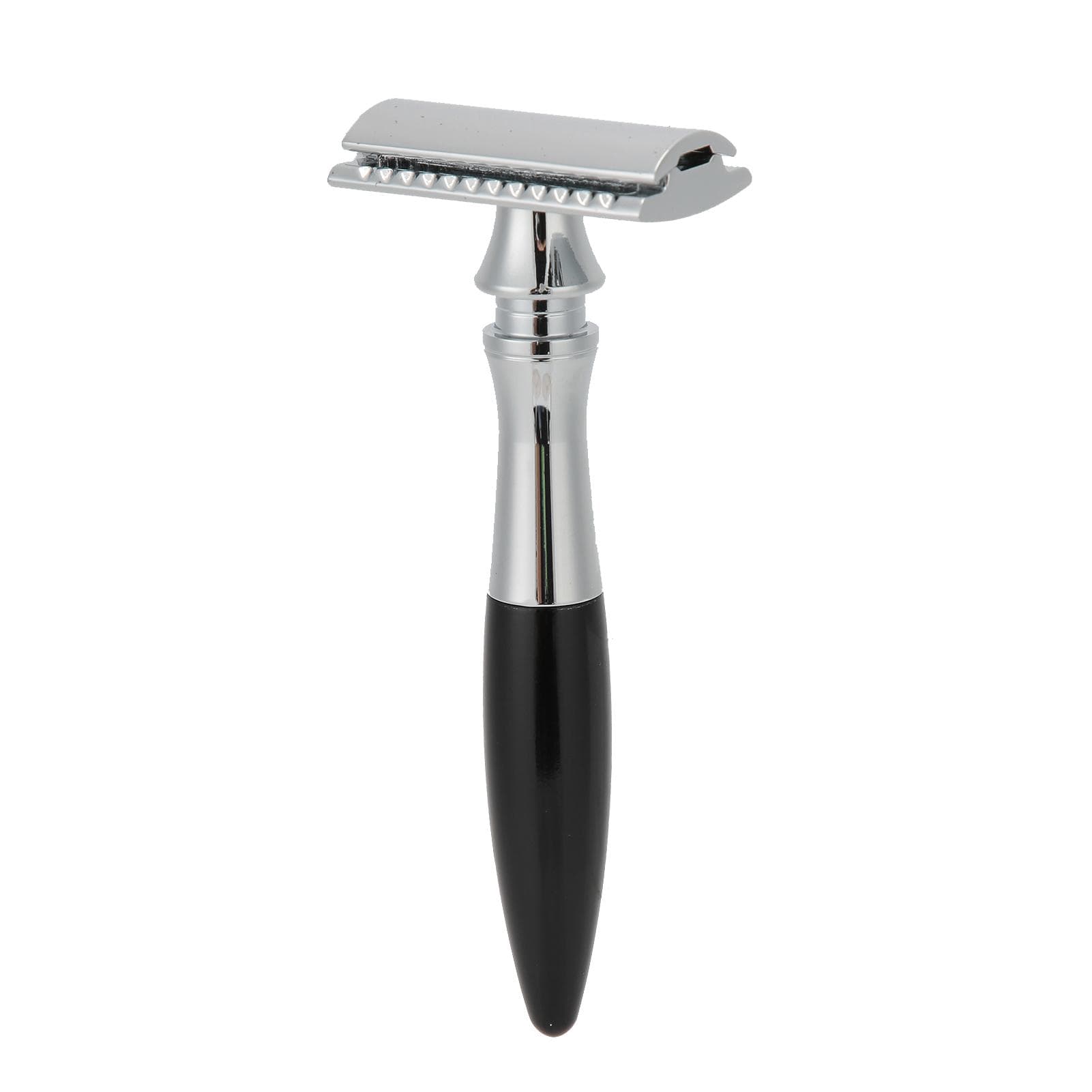 Shaving Razor Double Edge Blade Retro Safety Razor Stainless Steel Men Manual ShaverBlack black