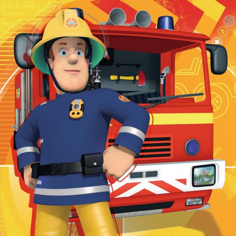 5D DIY Diamond Painting Cartoon fireman diamond Embroidery Cross Stitch gift Home Decor Wall stickers 60X60CM