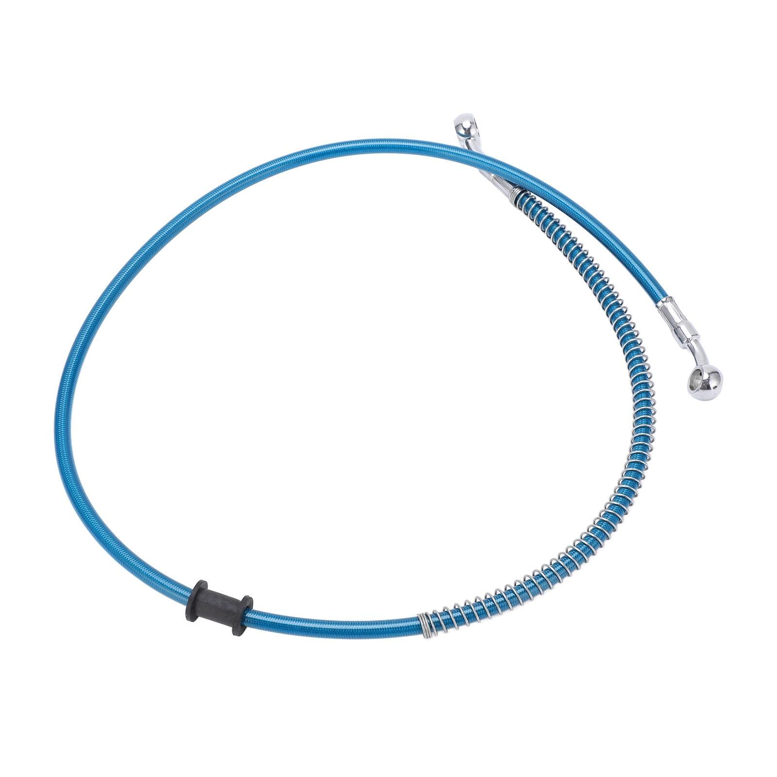 100cm Motorcycle Brake Line Universal Blue Steel Brake Hose for Motocross Scooter ATV Dirt Bike
