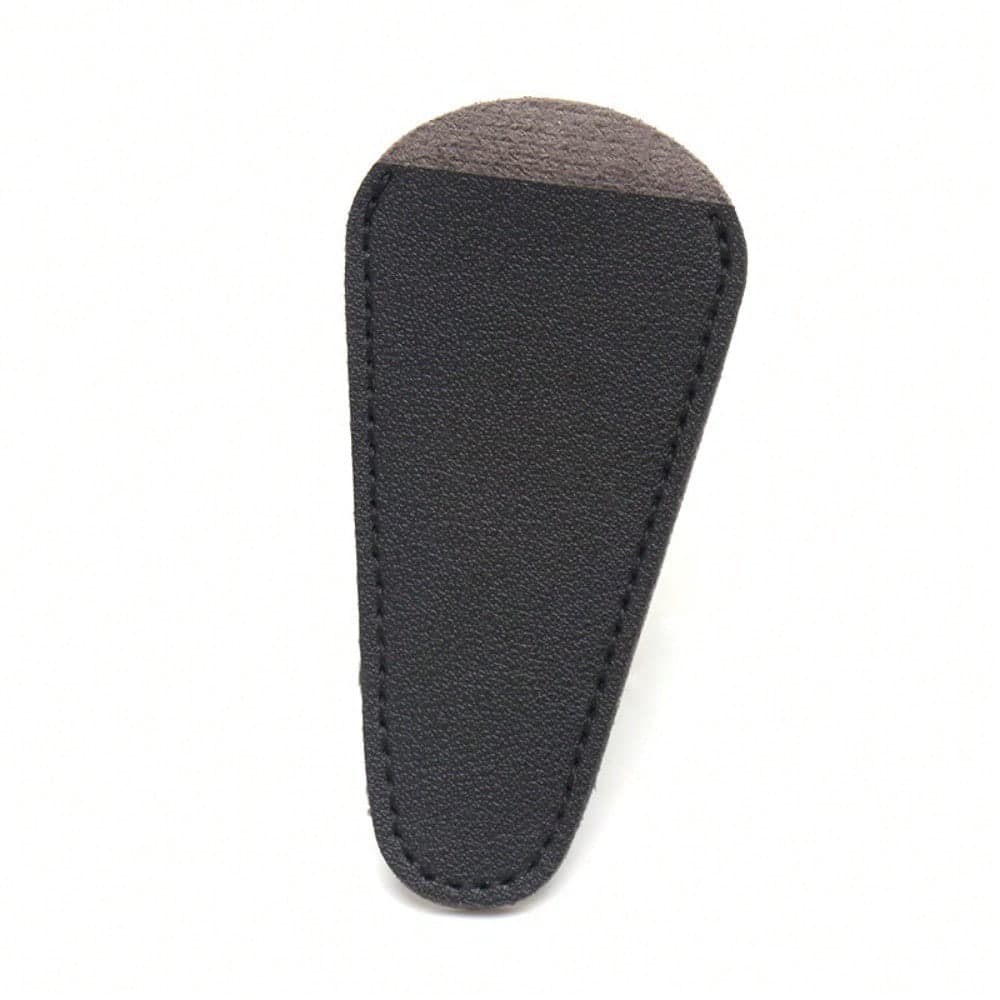 1 Piece Of Beauty Tool Protective Cover, Dedicated Storage Cover For Scissors, Dead Skin Tweezers, Portable Leather Cover black