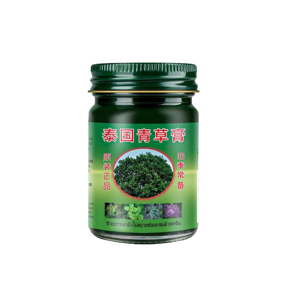 15/50g Thailand Green Herbal Cream Cold Balm Ointment Cold Tiger Balm for care people health 50 g