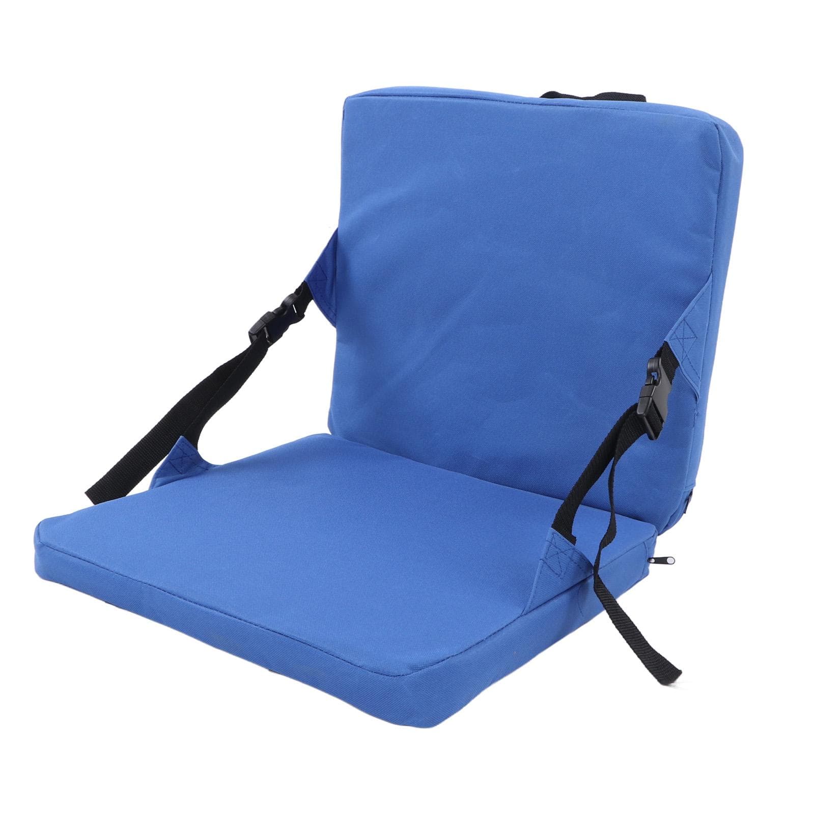 Thickened Anti Dirt Outdoor Seat Back Cushion Portable Folding Stadium Seat with Back Support for