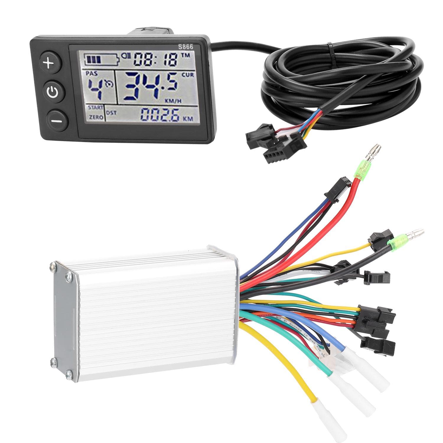 Electric Bike Controller 24V-48V/36V-60V 350W Brushless E-bike Controller Voltage 36V-60V