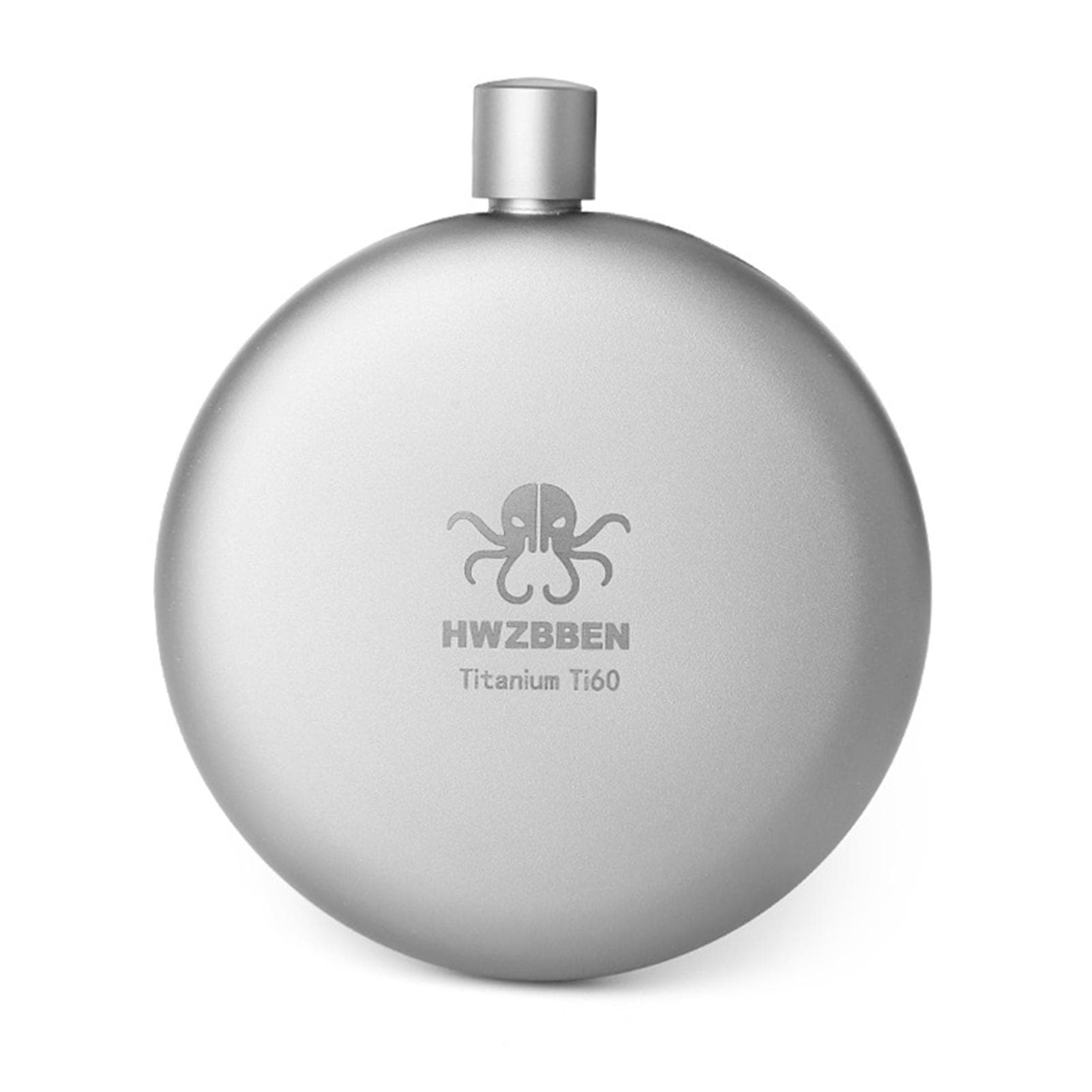 170ml Leakproof Titanium Flask Alcohol Whisky Wine Flask for Outdoor Camping Backpacking Travel 170ml