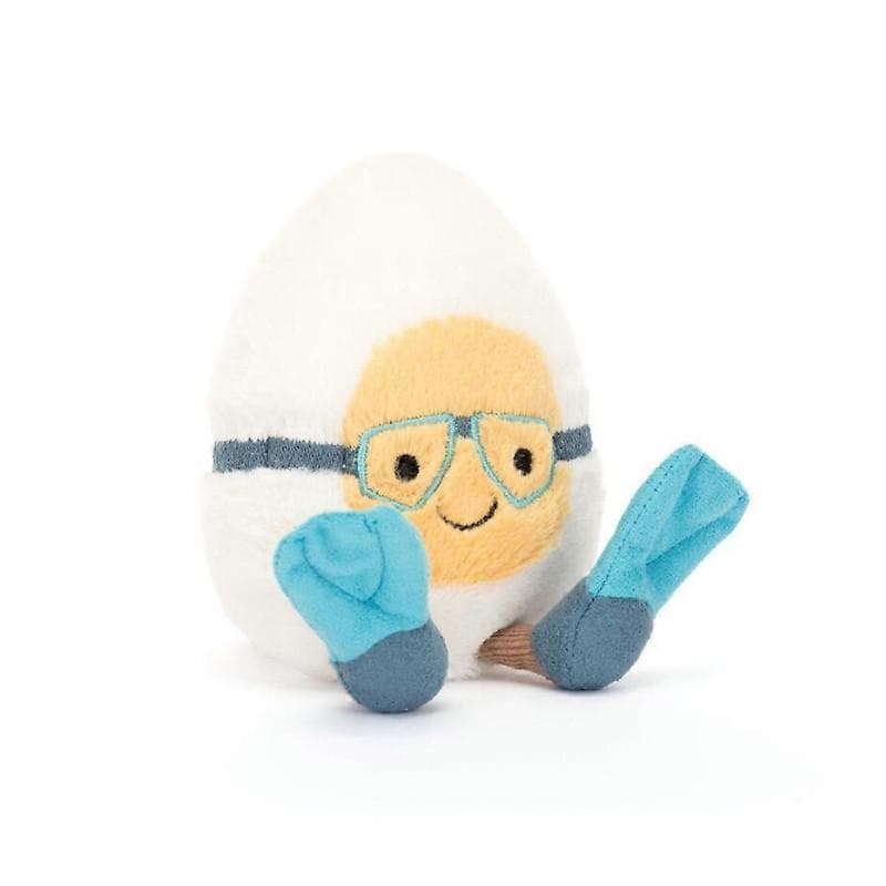 Jellycat Cartoon Diving Egg Plush Doll Children Toy For Kids And Collectors